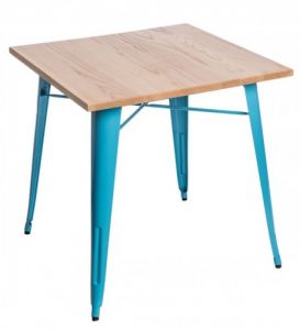 Stół Paris Wood niebieski jesion