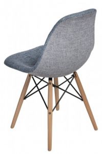 Krzesło P016W Duo niebiesko szare