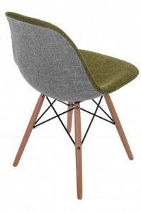 Krzesło P016W Duo zielono szare
