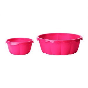 IKEA SOCKERKAKA Forma do pieczenia, 2 szt., różowy