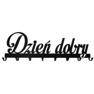 Wieszak na ubrania klucze DZIEŃ DOBRY 60 cm DUŻY