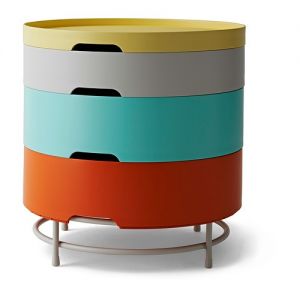 IKEA PS 2014 Stolik z miejscem do przechowywania, wielobarwny
