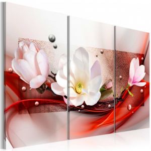 Obraz - Magnolia w czerwieni