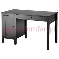 HEMNES Biurko małe czarnobrąz WYPRZEDAŻ
